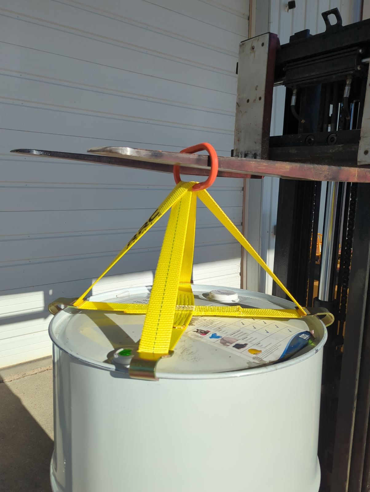 Four-Point Barrel Lifting Strap