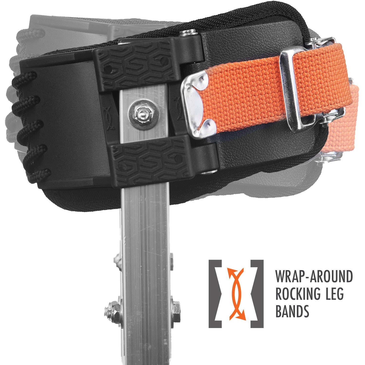 Rocking Leg Bands on S2X Magnesium Drywall Stilts